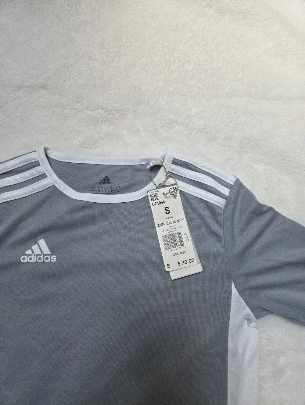 Adidas Gray T-shirt for Boy's